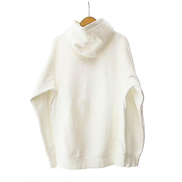 Supreme シュプリーム スモールボックス 刺繍ロゴ ホワイト L パーカー Supreme シュプリーム 2023AW Box Logo Hooded Sweatshirt ボックス