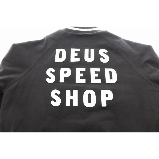 デウスエクスマキナ DEUS EX MACHINA STADIUM JACKET ロゴ 刺繍