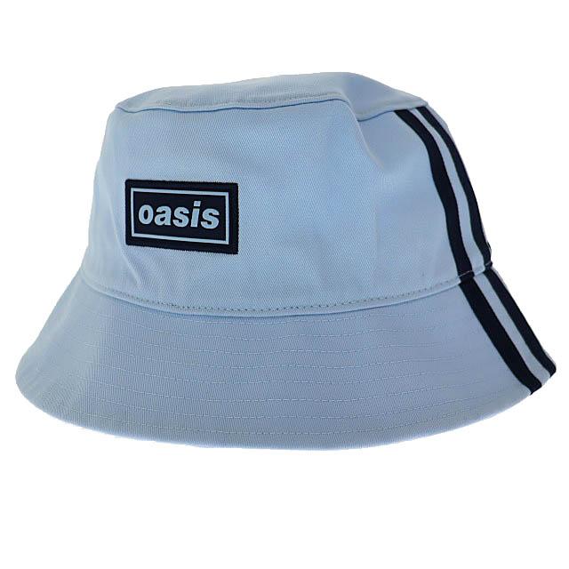 adidas（アディダス） ×oasis オアシス ロゴ刺繍 バケット ハット 帽子