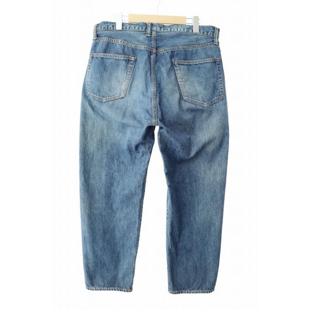A.PRESSE アプレッセ Washed Denim Wide Pants ウオッシュド デニム