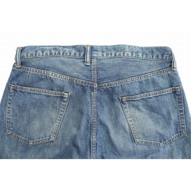 A.PRESSE アプレッセ Washed Denim Wide Pants ウオッシュド デニム