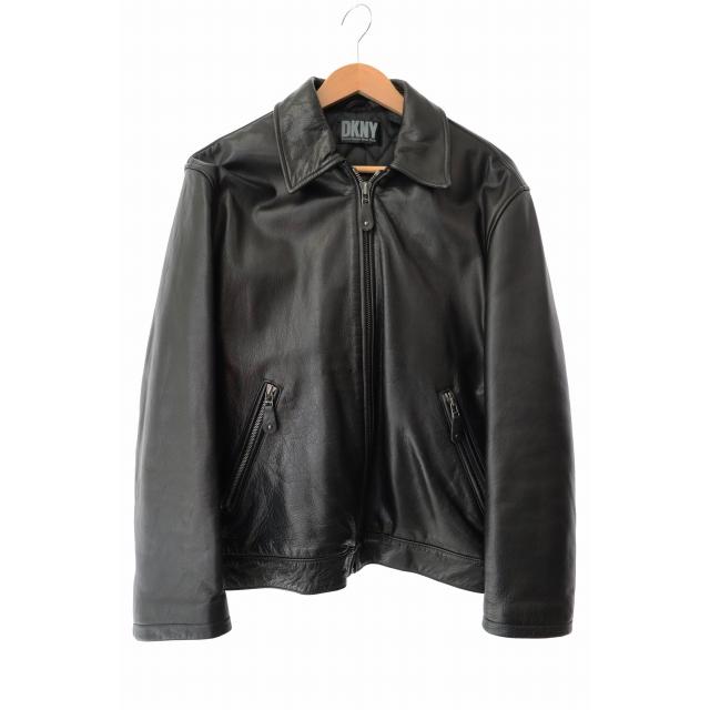 ダナキャランニューヨーク DKNY 90s vintage leather riders jacket