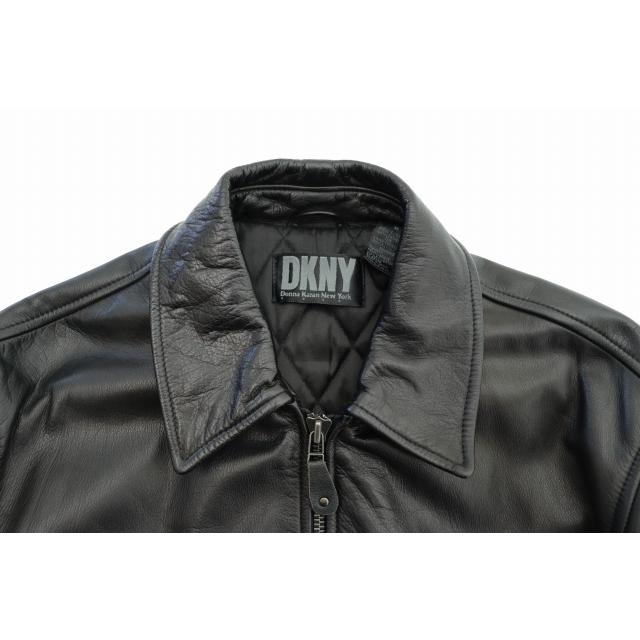 ダナキャランニューヨーク DKNY 90s vintage leather riders jacket