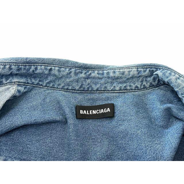 BALENCIAGA（バレンシアガ） BALENCIAGA 19SS Twinset Hoodie デニム