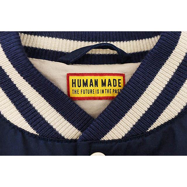 ヒューマンメイド HUMAN MADE 25SS SATIN STADIUM JACKET ロゴ