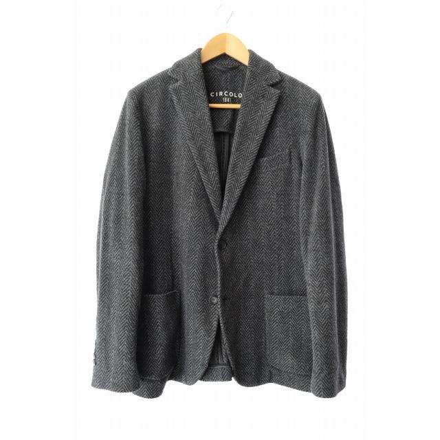 チルコロ1901 CIRCOLO1901 ヘリンボーン テーラード ジャケット