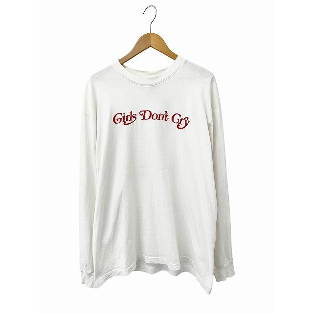 Girls Don't Cry バタフライ ロングTシャツ Lサイズ Girls Don't Cry ガールズドントクライ Butterfly L/S Tee バタフライ