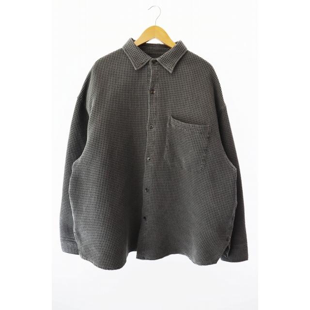 COOTIE 25AW ピグメントダイワッフルシャツ L 【公式通販】