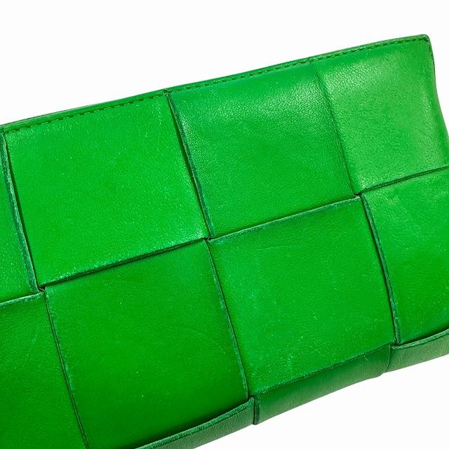 美品 ボッテガヴェネタ マキシイントレチャート 長財布 レザー レディース BOTTEGAVENETA 【1-0262657】 BOTTEGA VENETA（ボッテガ・ヴェネタ） マキシイントレチャート