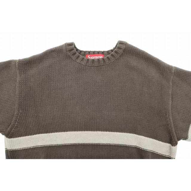 Supreme（シュプリーム） SUPREME 25SS Tonal Applique Sweater Brown