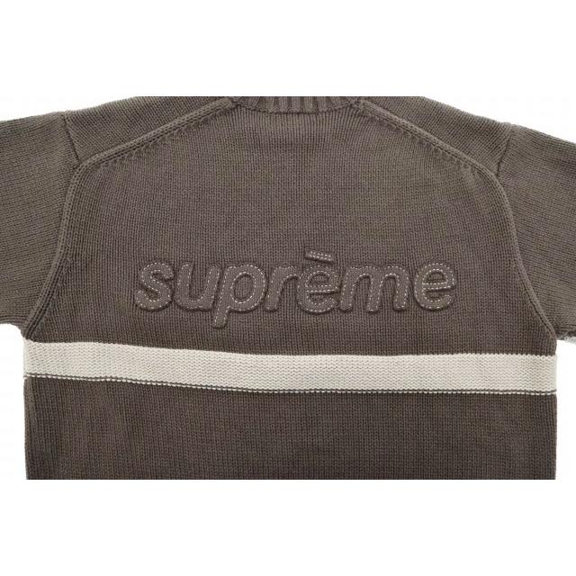 Supreme（シュプリーム） SUPREME 25SS Tonal Applique Sweater Brown