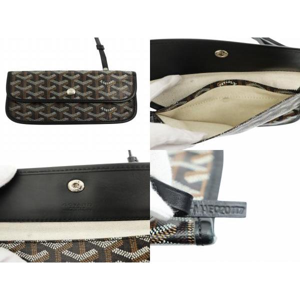 ゴヤール GOYARD サンルイ PM トート バッグ 黒ブラック ブランド古着
