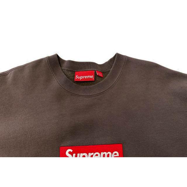 Supreme（シュプリーム） SUPREME 22AW Box Logo Crewneck Brown