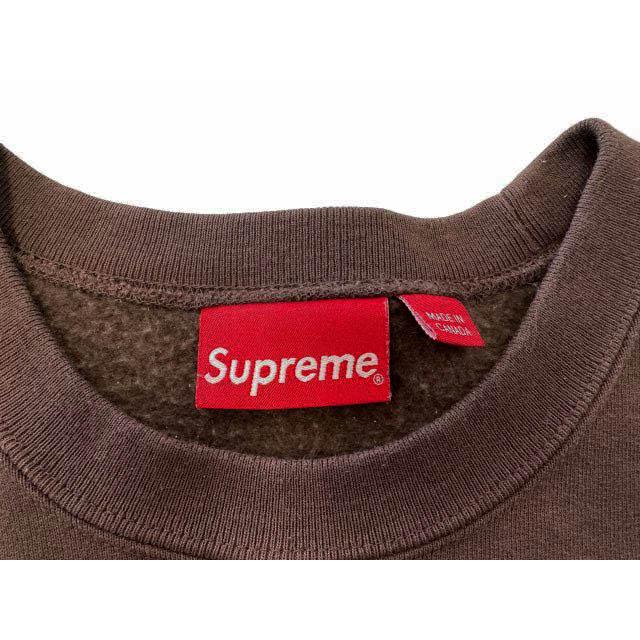 Supreme（シュプリーム） SUPREME 22AW Box Logo Crewneck Brown
