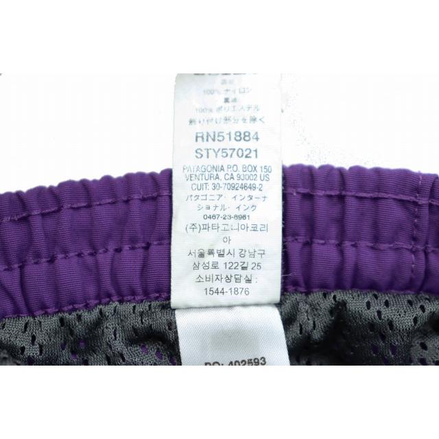 パタゴニア Patagonia Baggies Short-5inch Purple バギーズ ショーツ