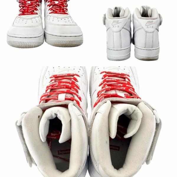 Supreme（シュプリーム） ×NIKE ナイキ 24AW AIR FORCE 1 MID SP WHITE