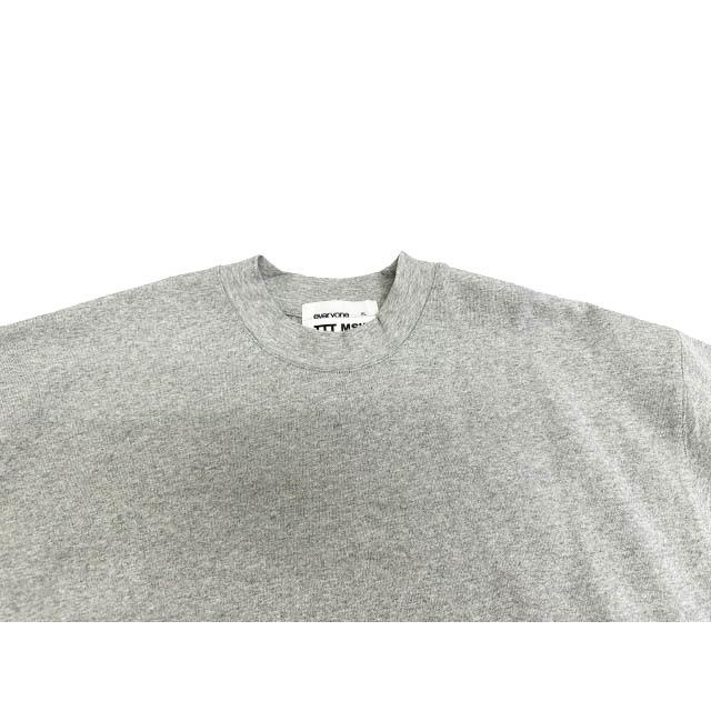 everyone エブリワン × TTTMSW ティー LOGO S/S TEE ASH コラボ ロゴ everyone × TTTMSW コラボtシャツグレー