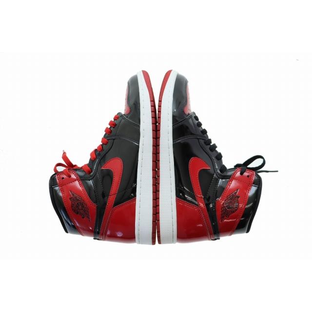 NIKE（ナイキ） NIKE AIR JORDAN 1 RETRO HIGH OG Patent Bred エア