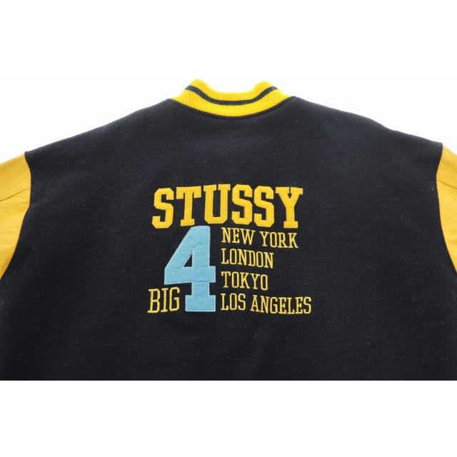 STUSSY（ステューシー） STUSSY 90s OLD BIG4 Varsity Jacket ヴァー