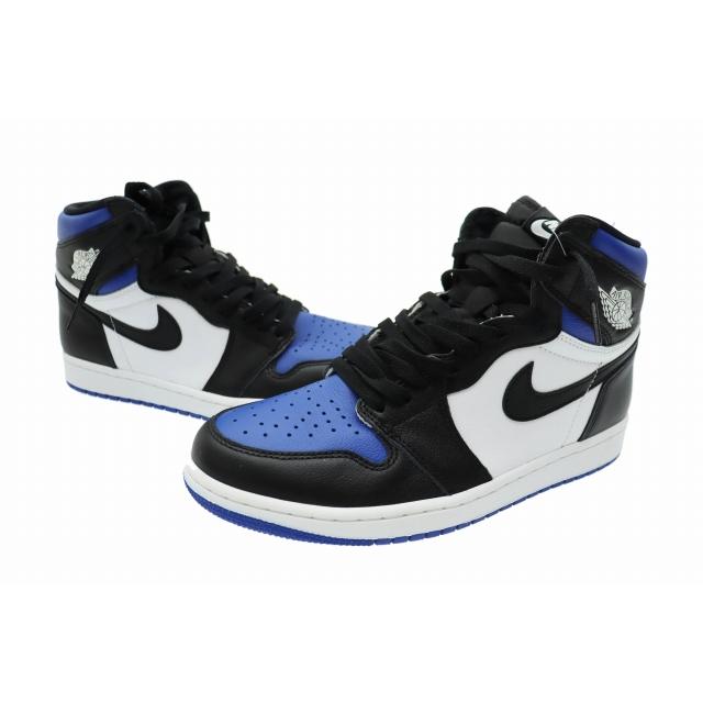こ*ぶ様 ナイキ エアジョーダン1 OG ロイヤル 黒青 NIKE（ナイキ） NIKE AIR JORDAN 1 RETRO HIGH OG Royal Toe エア