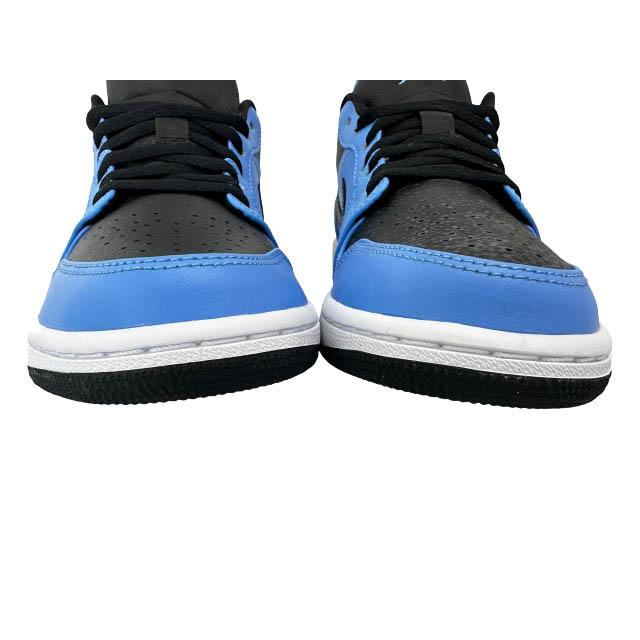 NIKE（ナイキ） NIKE AIR JORDAN 1 LOW University Blue Black エア
