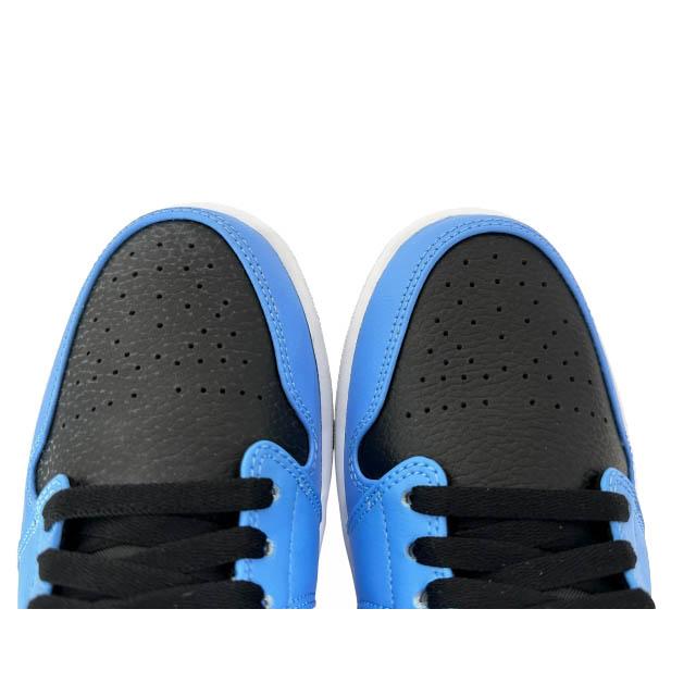 NIKE（ナイキ） NIKE AIR JORDAN 1 LOW University Blue Black エア