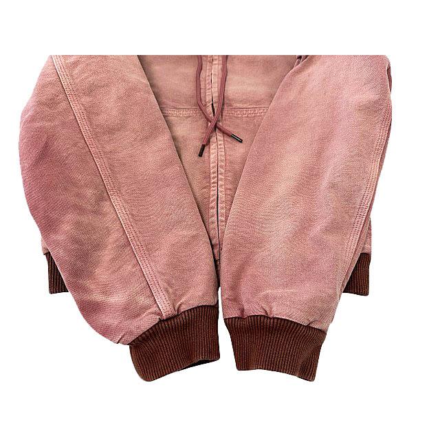 オーラリー AURALEE 25AW PRODUCT DYED ORGANIC COTTON DUCK SHORT ZIP 