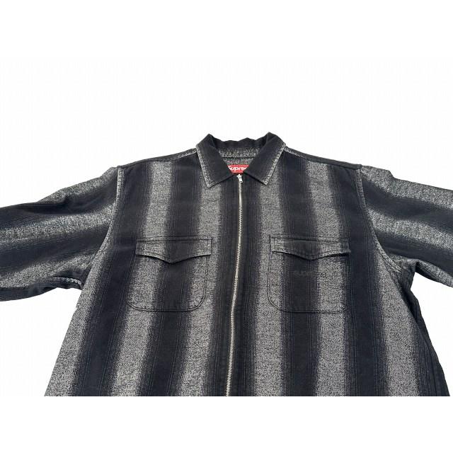 Supreme（シュプリーム） SUPREME 23AW Stripe Flannel Zip Up Shirt