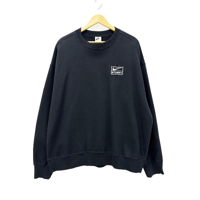 NIKE（ナイキ） ×STUSSY ステューシー Washed NRG Fleece Crewneck