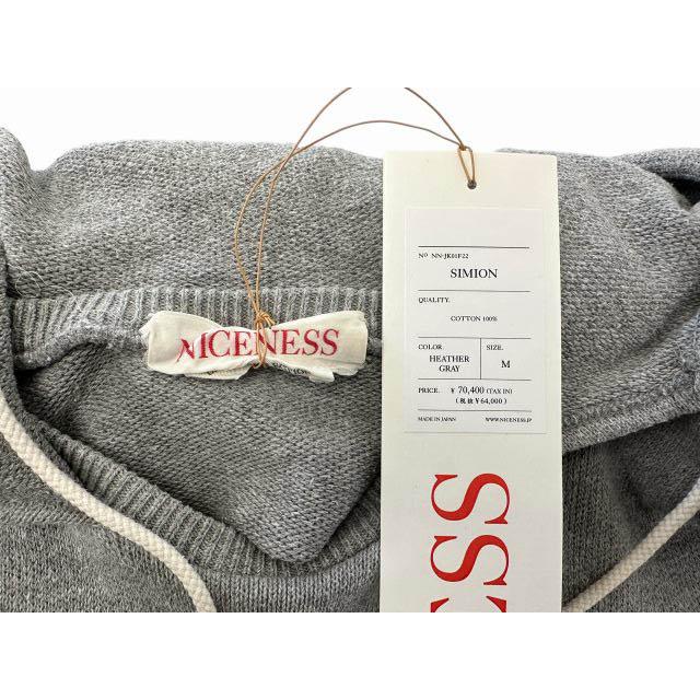 NICENESS ナイスネス 22AW SIMION HEATHER GRAY シミオン プルオーバー