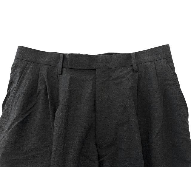 コモリ COMOLI 21SS ウール 2タック トラウザーズ スラックス パンツ