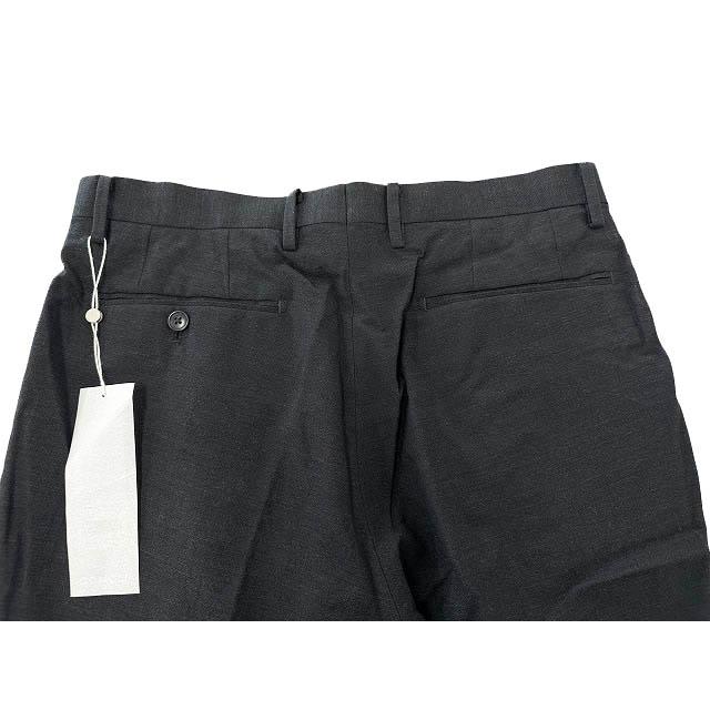 コモリ COMOLI 21SS ウール 2タック トラウザーズ スラックス パンツ