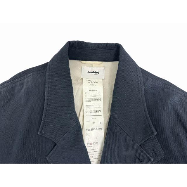ダブレット doublet 21SS SILK CHINO CUT-OFF JACKET シルク チノ