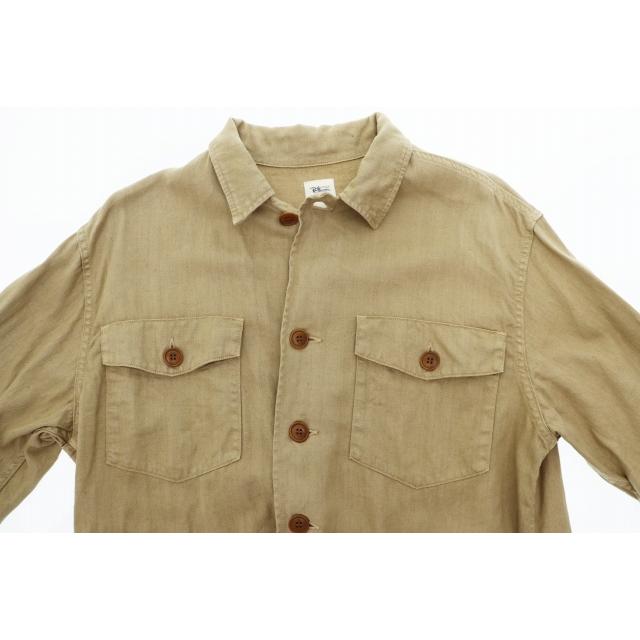 Ron Herman California カジュアルシャツ S 茶 【古着】【中古】【送料無料】 Ron Herman California（ロンハーマンカリフォルニア）カジュアル