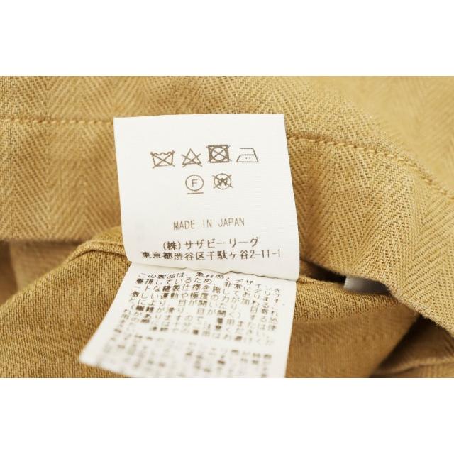 ロンハーマン Ron Herman California Linen Herring BoneShirt Jacket