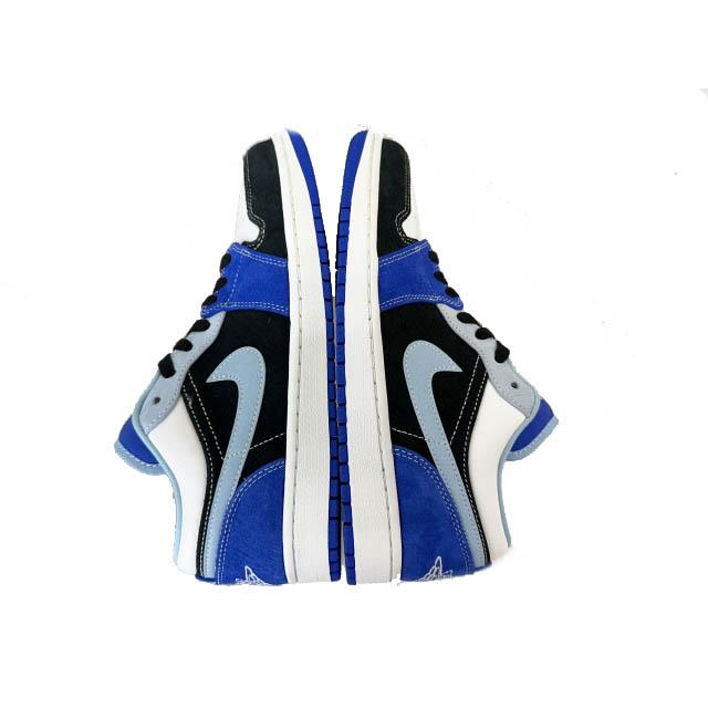 NIKE（ナイキ） NIKE AIR JORDAN 1 LOW SE White Black Blue エア