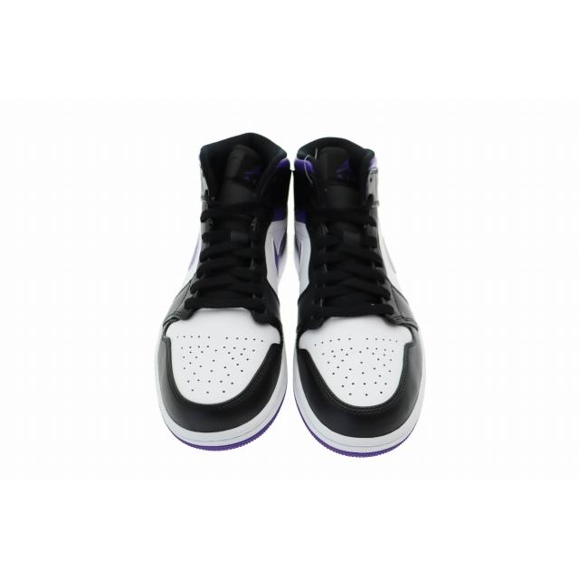 NIKE（ナイキ） NIKE AIR JORDAN 1 MID Black Court Purple エア 