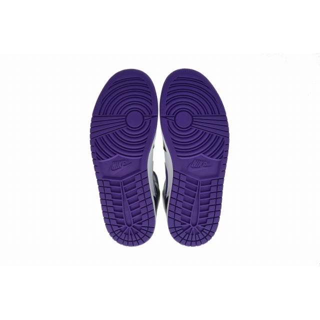 NIKE（ナイキ） NIKE AIR JORDAN 1 MID Black Court Purple エア 