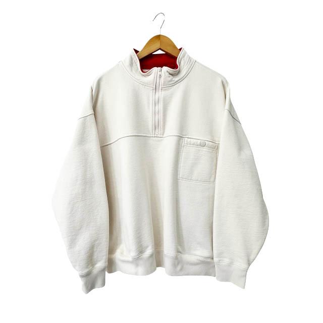 Supreme（シュプリーム） SUPREME 22AW Washed Half Zip Pullover ロゴ 