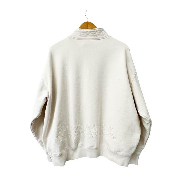 Supreme（シュプリーム） SUPREME 22AW Washed Half Zip Pullover ロゴ 
