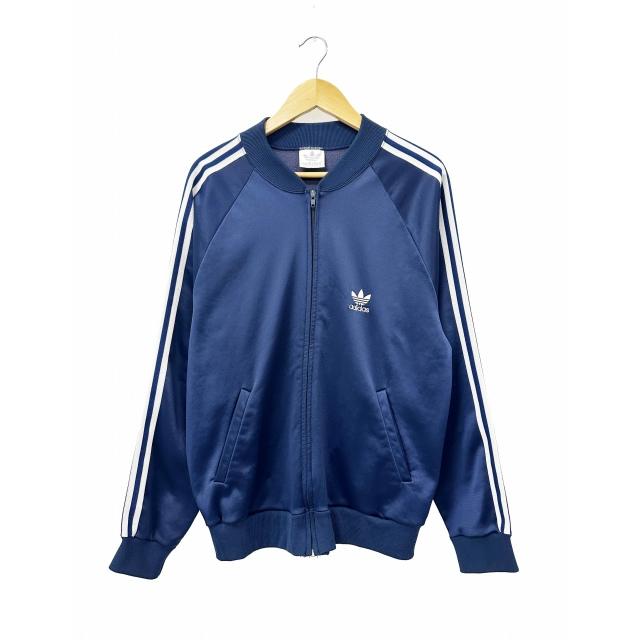 80s USA製 adidas トラックジャケット ATP ネイビー Lサイズ adidas（アディダス） adidas 80s USA製 ATP トラックジャケット