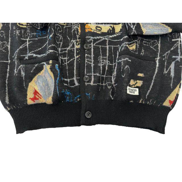 ワコマリア バスキア カーディガン WACKO MARIA(ワコマリア)× JEAN-MICHEL BASQUIAT / CARDIGAN | 公式