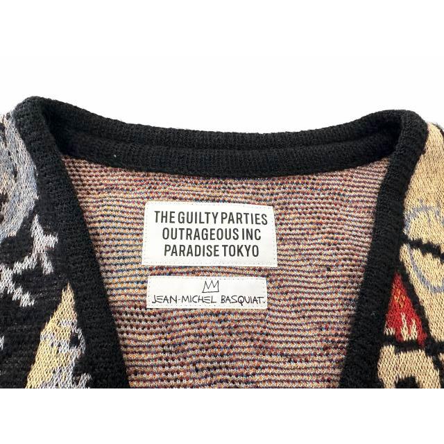 ワコマリア バスキア カーディガン WACKO MARIA(ワコマリア)× JEAN-MICHEL BASQUIAT / CARDIGAN | 公式
