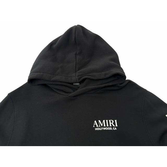 アミリ AMIRI 24AW BONES STACKED HOODIE ボーンズ スタックド