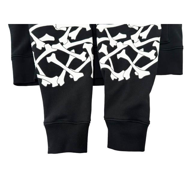アミリ AMIRI 24AW BONES STACKED HOODIE ボーンズ スタックド
