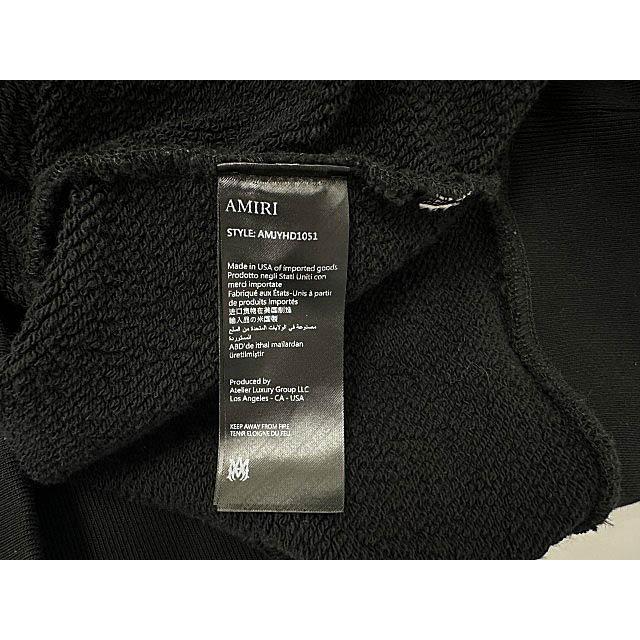 アミリ AMIRI 24AW BONES STACKED HOODIE ボーンズ スタックド