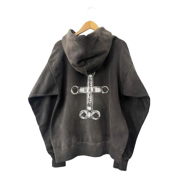 セントマイケル 21AW SPANNER スパナ フーディー パーカー M黒 セントマイケル SAINTMICHAEL 21AW HOODIE SPANNER スパナ ロゴ