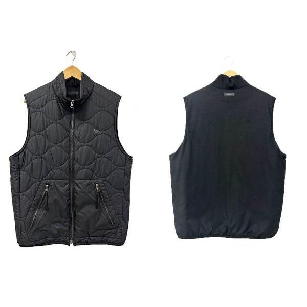 オブシディアン リモンタ キルティング リバーシブル ダウン ベスト ゴルフ● OBSIDIAN オブシディアン LIMONTA QUILTING REVERSIB LE VEST リモンタ