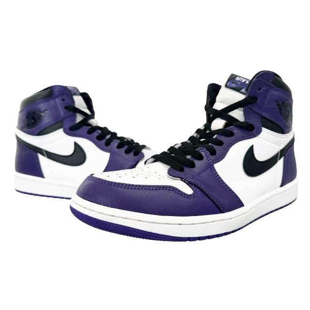 NIKE（ナイキ） NIKE AIR JORDAN 1 RETRO HIGH OG Court Purple エア