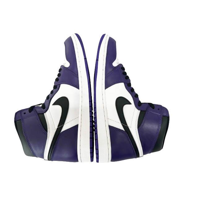 NIKE（ナイキ） NIKE AIR JORDAN 1 RETRO HIGH OG Court Purple エア